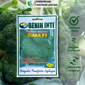 Benih Brokoli Hybrid TIARA F1 45 Biji Asli Cap Benih Inti Uggul Berkualitas