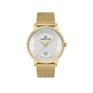 Daniel Klein Men Analog Gold Stainless Steel Watch DK.1.13062-5