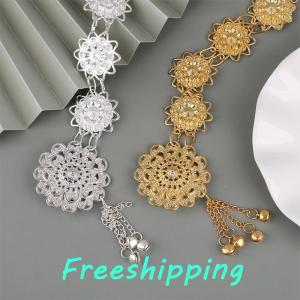 baoxue Traditional Sarong Color Belt Vintage Jewelry Buckle Belt Necklace For Woman Decoration