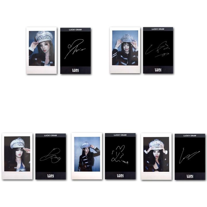 Gi Dle 2nd Album 2 Super Lady Photocards Miyeon Yuqi Shuhua Soyeon Lucky Draw Lomo Cards 5 Per 3496