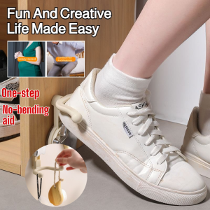 Multifunctional hook for lazy people to take off shoes one-step assistive device for pregnant women elderly children and kids no need to bend over