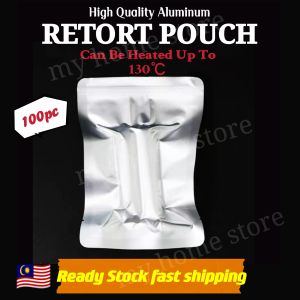 100PC RETORE POUCH High Temperature Aluminium Foil Vacuum Bag