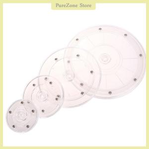 [PureZone] Bàn xoay Acrylic trong suốt 360 xoay hiển thị đứng Vòng cơ sở lười biếng đồ trang sức trang trí nội thất xoay tấm đồ nội thất phần cứng