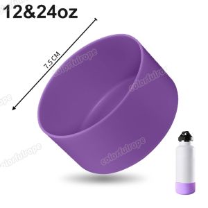 Tumbler Accessories 12oz-40oz Water Bottle Portable Handle Hydro Flask Tumbler Paracord Colorful Rope Protection Silicone Boot