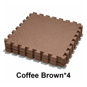60x60cm 4pcs Thick Interlocking Foam Floor Tiles Double Side Waterproof Play Mats for Babies and Toddles Puzzle Safety