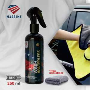 Wash Waterless Pembersih/Pengkilap Body Motor dan Mobil 250 ml