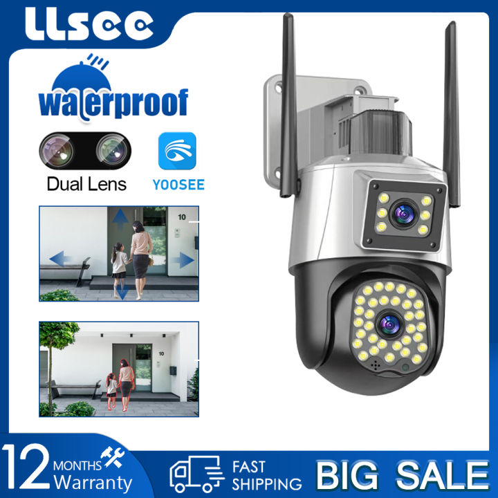 Llsee Yoosee Wireless Wifi Dual Screen Full Color Hd Cctv Night Vision