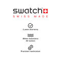 Swatch Skin PARADISE MIST SS08G111 Green Silicon strap watch. 