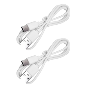 2PCS PVC Fast Charging Line USB to USB C Cable with Bend Resistance Design Safe Charging for Tablets Phobes