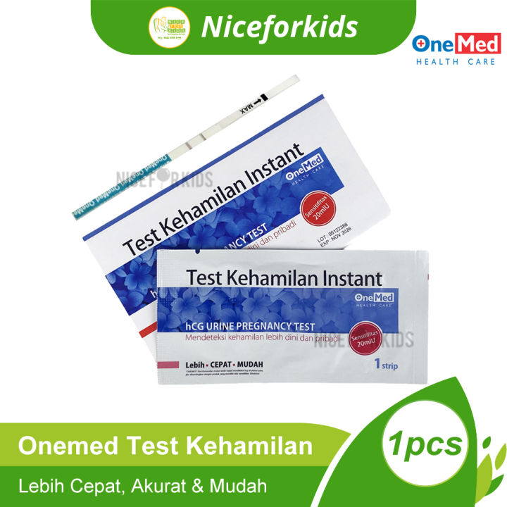 Onemed Alat Test Kehamilan Test Pack Test Hamil 1pcs