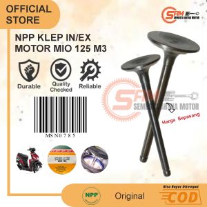 NPP Klep In Ex Premium Mio 125 M3 2PH Payung Valve Motor Matic Yamaha