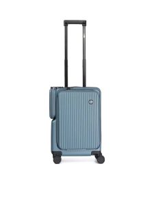 กระเป๋าเดินทาง รุ่น ZJ87 วัสดุ PC ขนาด 20 นิ้ว Front/Side Pocket มีช่องเสียบชาร์จ USB ระบบล้อค TSA น้ำหนักเบา ทนทาน ประกัน 1 ปี