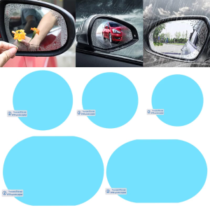 Car SUV Rear View Mirror Film Rainproof Anti Fog Anti-Glare Protective Film High-Definition for Nano Clear Window Protec