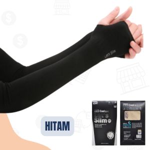 [ 2 PCS ] Manset Tangan Outdoor Korea Let Slim Pria Wanita / Manset Lengan Panjang Pria Wanita Bersepeda / Manset Jempol / Manset Olahraga Sepasang Kanan kiri / Manset Lengan Panjang Pria Wanita  / Manset Lengan Panjang Polos Murah Premium - 2 PCS