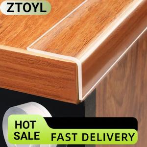 ZTOYL แถบกันการชนสำหรับมุมโต๊ะเพื่อความปลอดภัยของเด็ก1ม้วนสำหรับตู้ลิ้นชักโต๊ะแถบป้องกันขอบโปร่งใสสำหรับป้องกันเด็ก