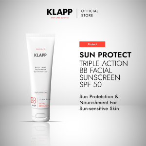KLAPP Multi Level Performance Sun Protection Triple Action BB Facial Sunscreen SPF50 50ml Sunscreen For Sensitive Skin