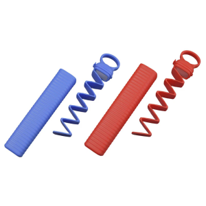 Dung tích lớn Báo Chí loại khối đá lập phương Maker khay với lỗ treo dễ dàng phát hành làm Đá Khuôn với nắp chống rò rỉ