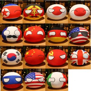 SOFITEL Creativity Funny Cute MINI Ball Toy Countryball Handbag Decorations FRANCE RUSSIA Gift Jewelry Country Ball Plush Pendant Polandball Plush Keyring Keychain Country Ball Toy