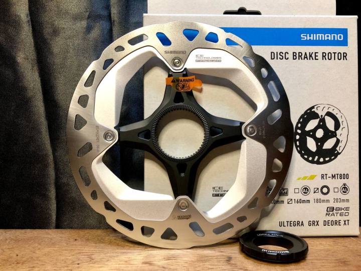 SHIMANO XT RT-MT800 160mm Centerlock IceTech Freeza Rotor (100