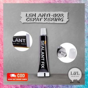 SEALANTFIX Lem Serbaguna Super Kuat Lem Dinding Kuat Anti-bor Cepat Kering 40g Untuk Dinding Kaca Kayu Ubin Keramik Besi Serbaguna
