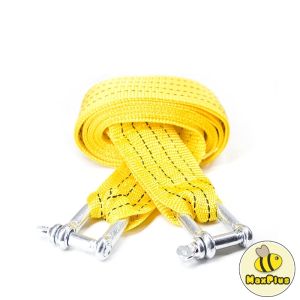 MaxPlus 3m Towing Rope Universal Car Tow Strap Rope with Safety Hook