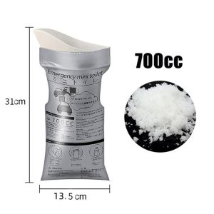 NEST Tron Emergency Urine Bag 700ml Travel Disposable Pee Bag