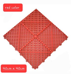 10 pcs car wash room plastic splicing grille anti skid drainage floor grid plate washing workshop drain separator tile sports interlocking tiles