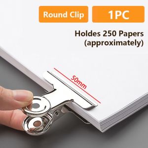 YESMILE Universal Round Clip Stainless Steel Metal Mountain Shaped Clip High Quality Multifunctional Clamp Students