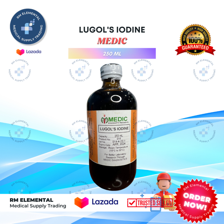 Lugol’s Iodine 250ml Lazada PH