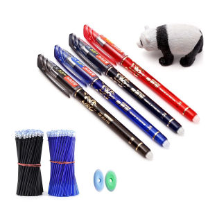 25Pcs/Set Erasable Gel Pen Refills 0.5mm Blue Black Red Ink for Student School Office Writing Stationery