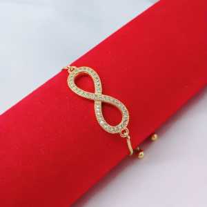 Gelang Serut Wanita Aksesoris Fashion Awet Tahan Lama Anti Karat Cocok Untuk Harian G2-10E