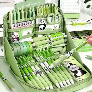 12 Layers Large Capacity Pencil Case Good Looking Multifunctional Classification Storage Stationery Supplies Storage Bag