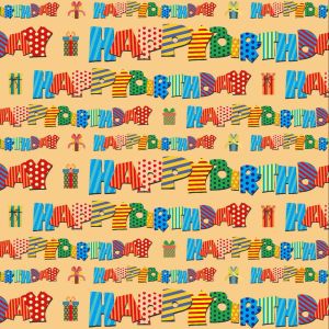 Birthday Kraft DIY Gift Wrapping Paper Present packing paper Party decorate Happy Birthday good quality