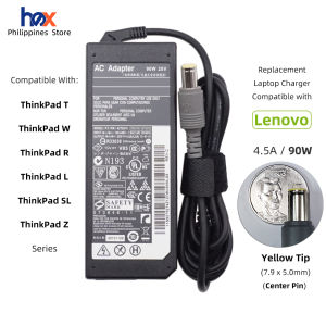90W Laptop Charger for Lenovo ThinkPad W500 W510 W520 T420 T430 T510 T520 T530 20V 4.5A 7.9x8.0mm