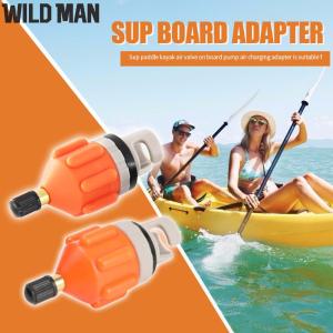 2pcs Rowing Boat Air Valve Adaptor Nylon Kayak Inflatable Pump Adapter for Surfing Paddle Board Kayak Parts Accessories