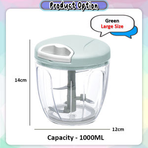 [Datz] Manual Vegetable Slicer Dicer Manual Food Chopper Nicer Garlic Cutter 蒜泥神器 Pencincang Bawang - KW39