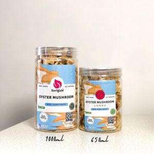 SERIGALE Keripik Sayur Gurih I 1000 ML Toples I Paprika Brokoli Jamur I Keripik Sayur Mix Gurih