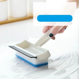 ที่เช็ดกระจก พร้อมที่รีดน้ํา ที่เช็ดกระจกด้ามพลาสติก ที่ขัดพื้น แปลงขัด 2in1 เช็ดเเห้ง เช็ดเปียก แปลงขัดพื้น