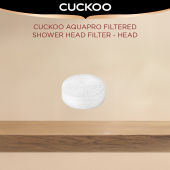 CUCKOO AquaPro Filtered Shower Head With Head & Body Filter - CB Version