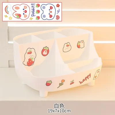 Kệ đựng bút để bàn dễ thương (tặng sticker trang trí)