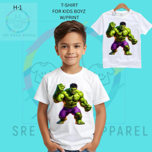 Trendy Hulk Print T-Shirt for Kids | Stylish Graphic Tee for Daily Wear