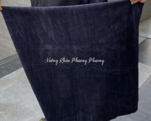 Khăn trải giường Spa Massage 90x19070x14035x MÀU ĐEN HÀNG NHẬP KHẨU dày dặn không phai màu thấm hút tốt