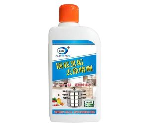 LKB Pan Pot Cookware bottom black dirt cleaning agent decontamination kitchen range hood degrease oil cleaning agent污垢清洁