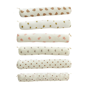 Toddler Sleep Support Cushion Crib Bed Pillow for Cribs and Play Mats Comfortable PP Cotton Filled for Extra Security