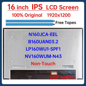 16" LCD Screen NV160WUM-N43 N160JCA-EEL B160UAN03.2 LP160WU1-SPF1 For Lenovo IP 5 Chrome 16IAU7 Type 82V9 Display Matrix Panel