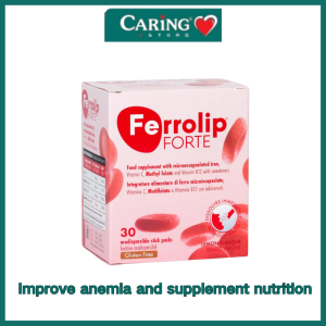 【Buy 3 Get 1 Free】 Ferrolip FORTE Iron-supplement Complex Vitamin Supplement Lemon Flavor Improves