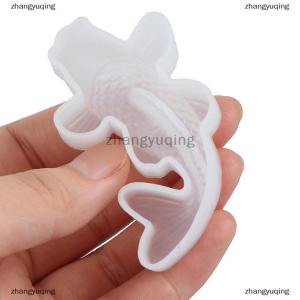 [COD] zhangyuqing 3D Lucky Koi Fish Silicone Mold DIY Resin Casting Art Jewelry Making Craft Epoxy