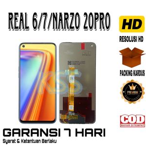 LCD TOUCHSCREEN REALME 6/7/NARZO 20 PRO FULLSET