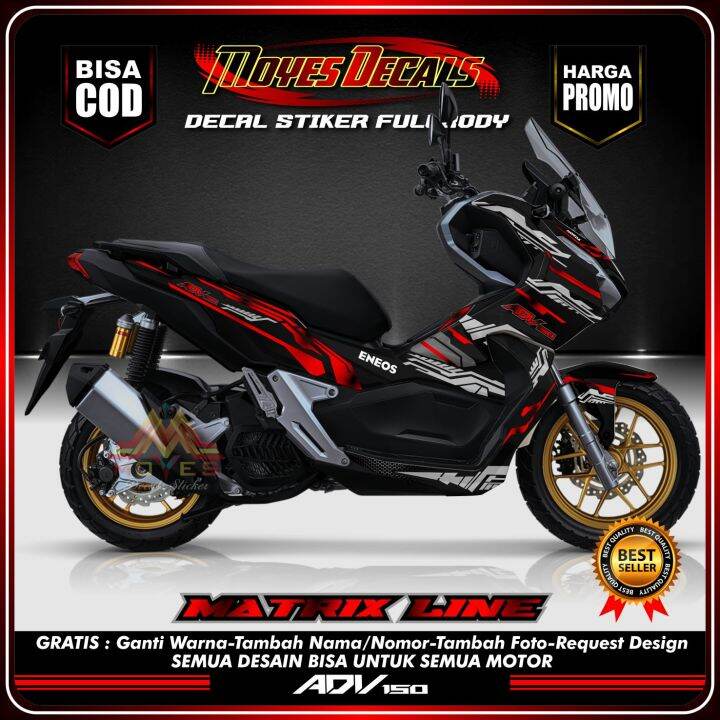 Decal Adv Full Body Decal Stiker Honda Adv Variasi Lazada Indonesia