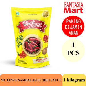 MC LEWIS SAMBAL ASLI CHILI SAUCE A1 1 KG SAOS SAMBAL FANTASIA DENGAN PAKING AMAN